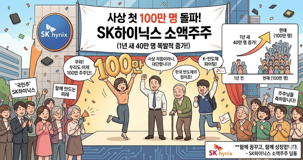 [인사이트] SK하이닉스(000660): 100만 ‘국민주’ 등극, HBM이 쏘아 올린 기술과 자본의 결집
