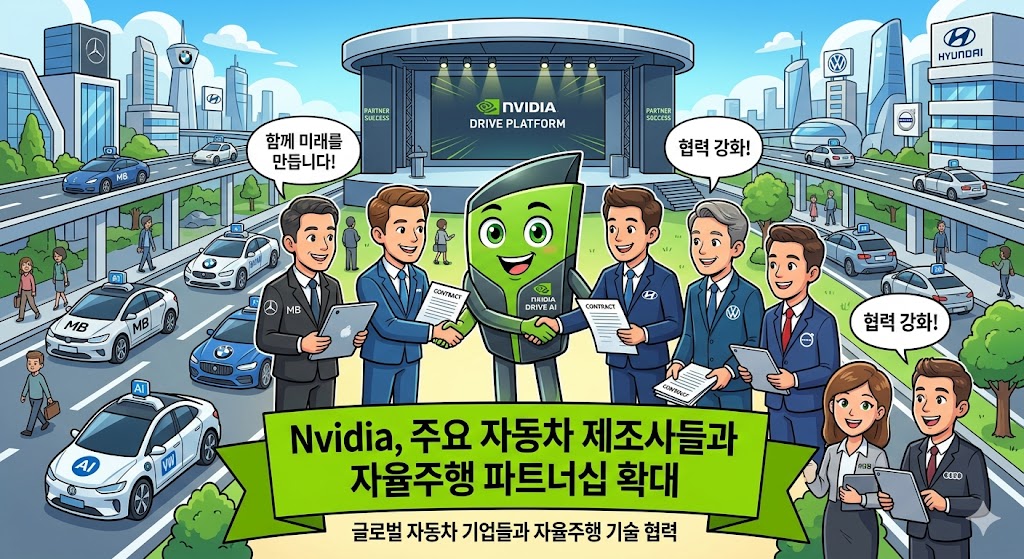 [인사이트] 엔비디아(NVIDIA): 도로 위의 AI 지배자, ‘드라이브 토르’로 완성하는 자율주행 패권